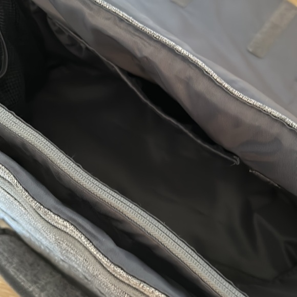 Like New bbluv Grey Diaper Bag - Picture 4 of 4